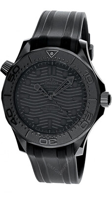 #ad OMEGA Seamaster Master Chronometer 43.5MM Rubber Men#x27;s Watch 210.92.44.20.01.003 $8075.00