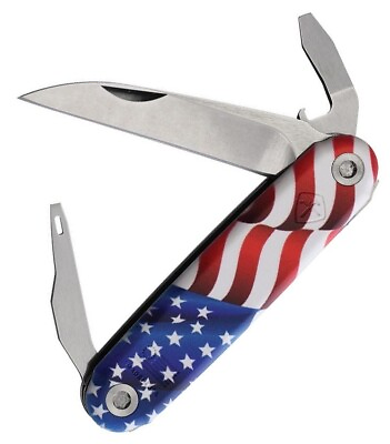 #ad American Service Knife Alchesay Pocket Knife Premium Steel Blade Synthetic FLG $250.00