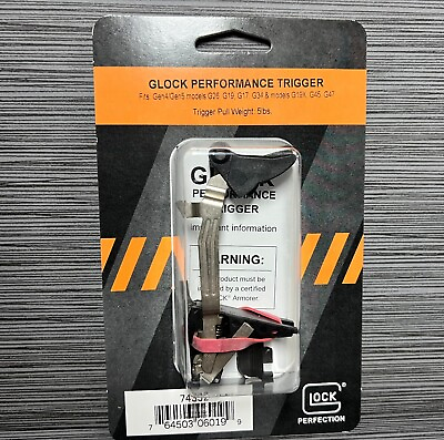 #ad Glock Performance Trigger For Glock Gen5 G17 G19 G26 G34 Glock Gen4 G19X G45 G47 $99.99