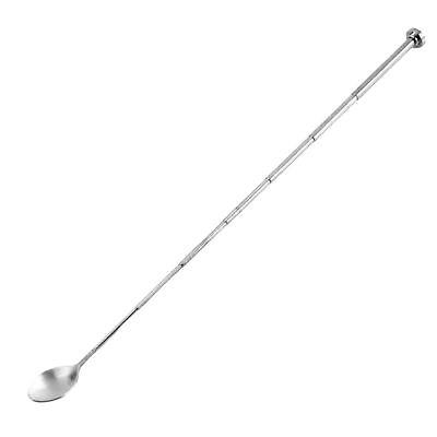 #ad Telescopic Spoon Extending Stainless Steel Spoon Long Handled Mixing Spoons $11.79