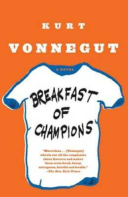 #ad Breakfast of Champions: A Novel Paperback By Vonnegut Kurt GOOD $6.33