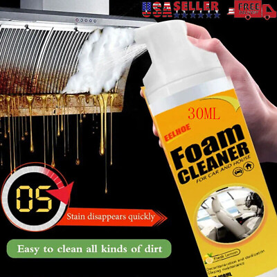 #ad Multi functional Foam Cleaner Cleaning Spray Powerful Stain Removal Kit 100ML US $11.99