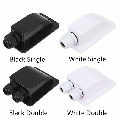 #ad Single Double Wire Cable Entry Gland Box Boat RV Caravan Roof Solar Panel C# $5.79