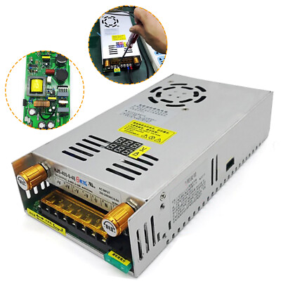 #ad Adjustable Power Supply DC Precision Variable Digital Lab Adapter 0 48V 10A $51.30