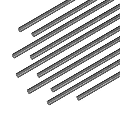 #ad 1.5mm Carbon Fiber Rod For RC Airplane Matte Pole US 400mm 15.7 inch 10pcs $12.30