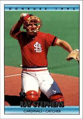 #ad 1992 Donruss Ray Stephens St. Louis Cardinals #764 $1.85