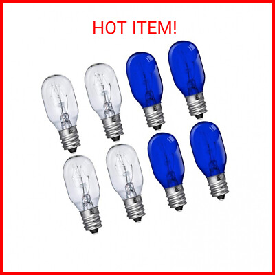 #ad 8 Pieces Lighted Make Up Mirror Bulbs 20W Replacement Bulbs for Double Sided Ill $12.63