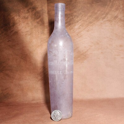 #ad Antique Bottle Champagne? Circa 1890 Purple Tinting J. Mottet amp; Cie Grasse Franc $36.00