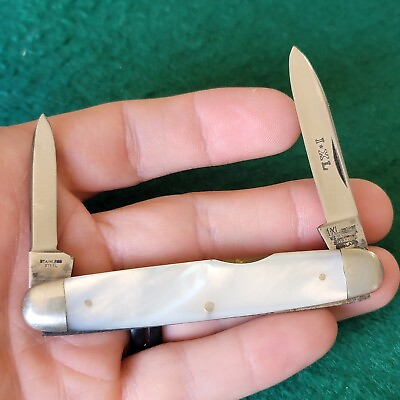 #ad Old Vintage Antique Wostenholm IXL Large Pearl Gents Pen Folding Pocket Knife $49.99