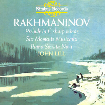 #ad RACHMANINOV: PRELUDE IN C SHARP MINOR; SIX MOMENTS MUSICAUX; PIANO SONATA NO. 1 $20.60