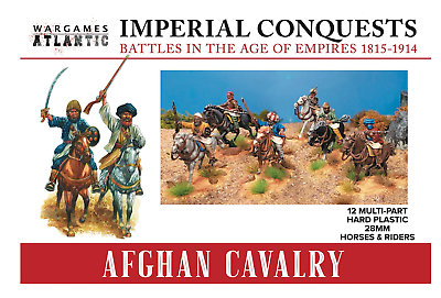 #ad Wargames Atlantic: Imperial Conquests Afghan Cavalry $33.99
