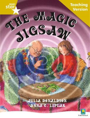 #ad Rigby Star Guided Reading Gold Level: The Magic Jigsaw T Paperback UK IMPORT $19.37