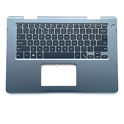 #ad Palmrest Upper Case Keyboard Gray For Dell Inspiron 14 5481 0XHYYJ XHYYJ US $79.90
