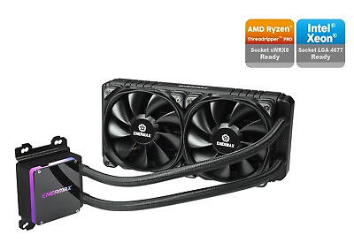 #ad ENERMAX LIQTECH II TR4 240mm AIO Liquid CPU Cooler for AMD TR5 amp; Xeon LGA 4677 $139.99