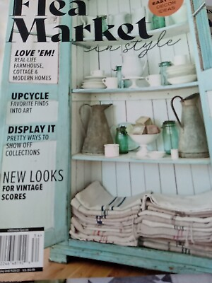 #ad Flea Market In Style Magazine Issue 34 113 Easy Diy Decor Ideas $3.00