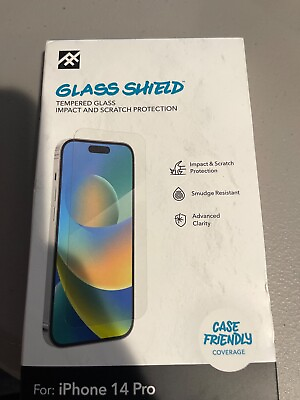 #ad Glass Shield Screen Protector smudge Resistant $7.50