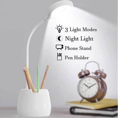 #ad Rechargeable Led Desk Lamp with USB Charging Port $20.00