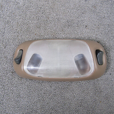 #ad Ford SuperDuty F150 250 350 Excursion Overhead Dome Light 92 07 Tan Brown $29.95