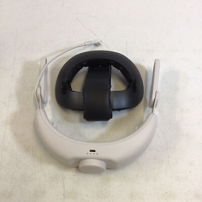 #ad Kiwi Design White Black Comfort Battery Head Strap Compatible With Quest 2 $79.99