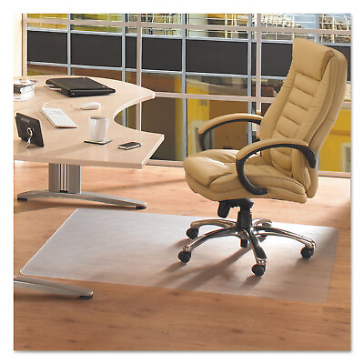 #ad Floortex Cleartex Advantagemat Phthalate Free PVC Chair Mat for Hard Floors 53 x $76.65