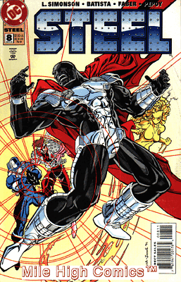 #ad STEEL 1993 Series DC #8 Fair Comics Book $1.50