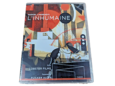#ad L#x27;inhumaine The Inhuman Woman Blu ray 1924 Marcel L#x27;Herbier Brand New $36.99
