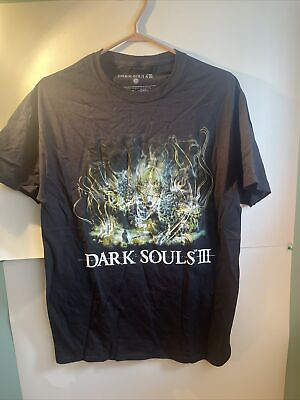 #ad Dark Souls III Mens M Lootwear Exclusive Loot Gaming Official Black T Shirt C $24.99