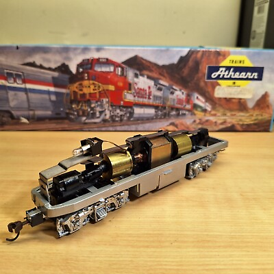 #ad Athearn F7 A or B HO powered chassis frame Engine locomotive drive train $49.95