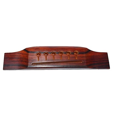 #ad 1x Bridge Saddle for Martin Guitar Luthier Cocobolo Cocoa Pineapple Wood $14.99