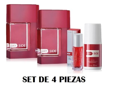 #ad Sexy Side perfume de Avon set 4 piezas 100% original caja sellada $44.99