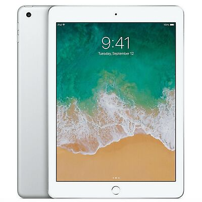 #ad Apple iPad 5th Gen 9.7quot; A1822 Silver 32 GB B Grade $99.99