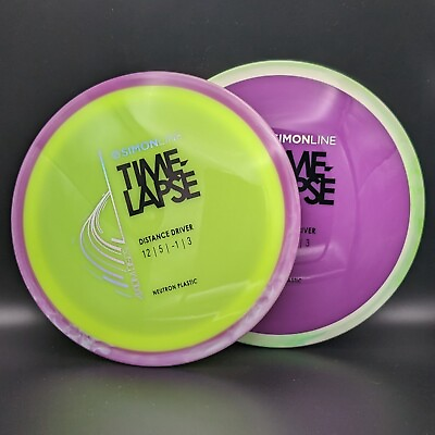 #ad AXIOM SIMON LIZOTTE TIME LAPSE choose color weight DISC GOLF DISC $17.95