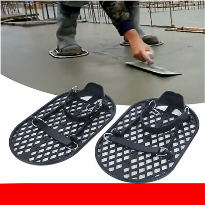 #ad Non slip Concrete Cement Shoes with Thick Rubber Strap for Floor Construction US $31.42