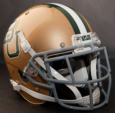 #ad *CUSTOM* BAYLOR BEARS NCAA Schutt XP Authentic GAMEDAY Football Helmet $339.99