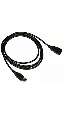 #ad Black 5FT USB 2.0 Extension Cable Type A Female to A Male Cable Black $9.00