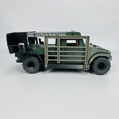#ad Jurassic Park 1997 Humvee Toy Capture Truck Capture Vehicle Vintage Jeep Hummer $50.00