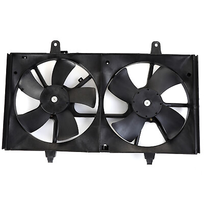 #ad Condenser Radiator Cooling Fan Assembly fit for 2002 2006 Nissan Altima 2.5L $85.89