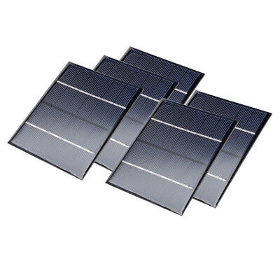 #ad 5Pcs 6V 200mA Poly Mini Solar Cell Panel Module DIY for Phone Toys Charger $22.81