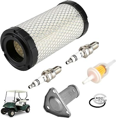 #ad Golf Cart Tune Up Kit Gas 4Cycle W Air Oil Fuel Filter Spark For E ZGO TXT RXV $19.80