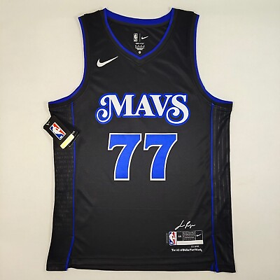 #ad Jersey Luka Doncic#77 City Edition Black $42.80