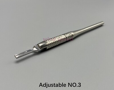 #ad Scalpel Handle #3 ADJUSTABLE Knife holder Dental medical Surgical Instruments $133.93