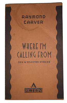 #ad ADVANCE UNCORRECTED PROOF 1988 1st WHERE I#x27;M CALLING FROM by RAYMOND CARVER $231.00