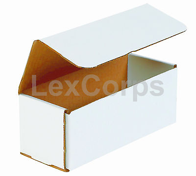 #ad White Corrugated Mailers MANY SIZES 50 100 200 Shipping Boxes $28.56